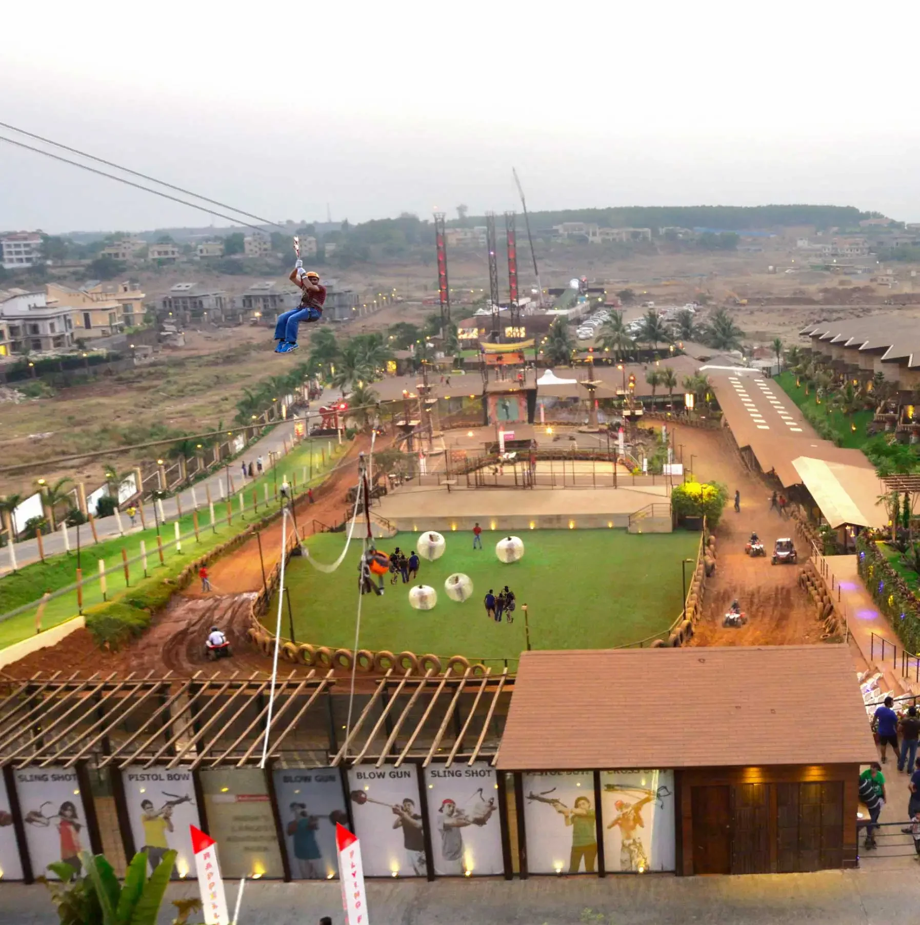 Della Adventure Park India's first extreme adventure park