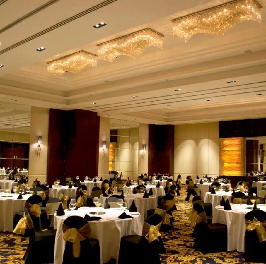 Luxury banquet hall at Della Resorts designed by Jimmy Mistry