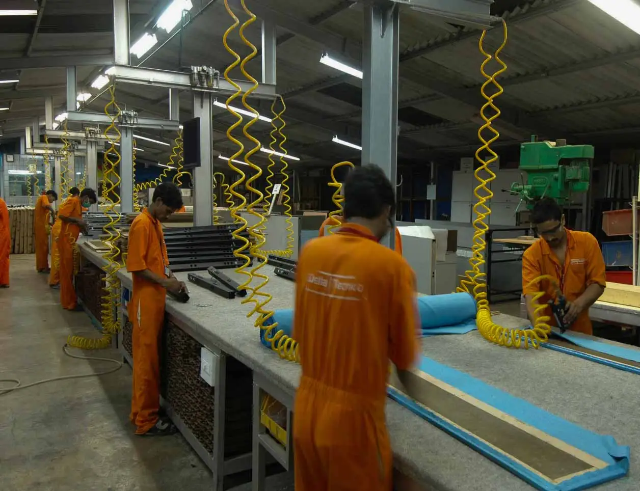 Manufacturing facility producing Della Luxury Products designed under Jimmy Mistry