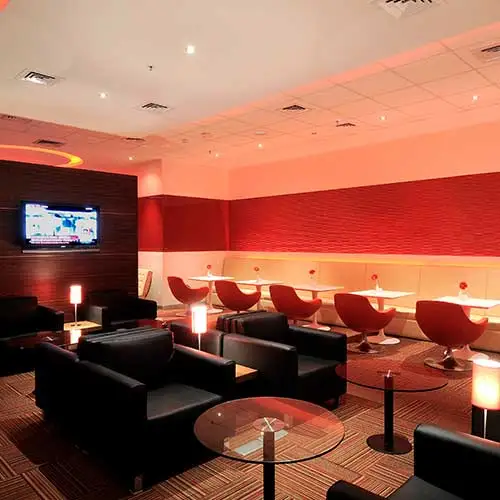 Kingfisher bar lounge space interior designed by Jimmy Mistry