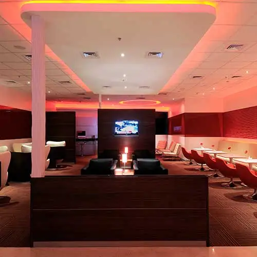 Kingfisher lounge ceiling lighting design by Jimmy Mistry