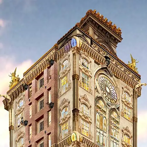 Heritage building architecture of Nishit Mahal designed by Jimmy Mistry