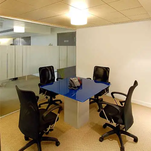 Collaboration desk area inside Jimmy Mistry design studio