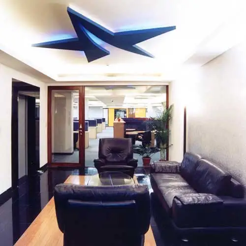 Interior corridor inside Jimmy Mistry design studio