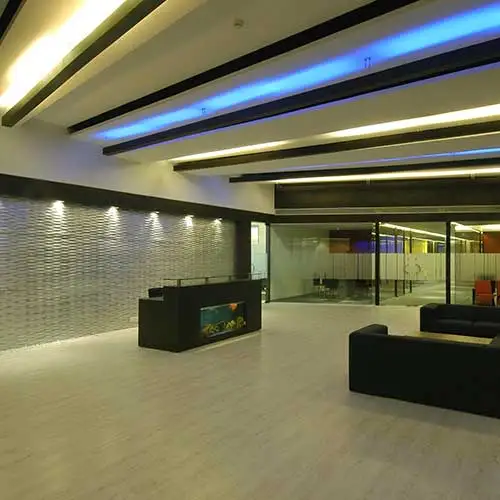 Design studio lounge interior designed by Jimmy Mistry