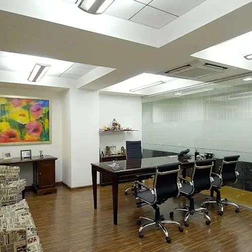 Training room inside Jimmy Mistry design studio
