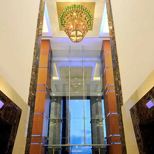 UB Group headquarters lobby interior designed by Jimmy Mistry