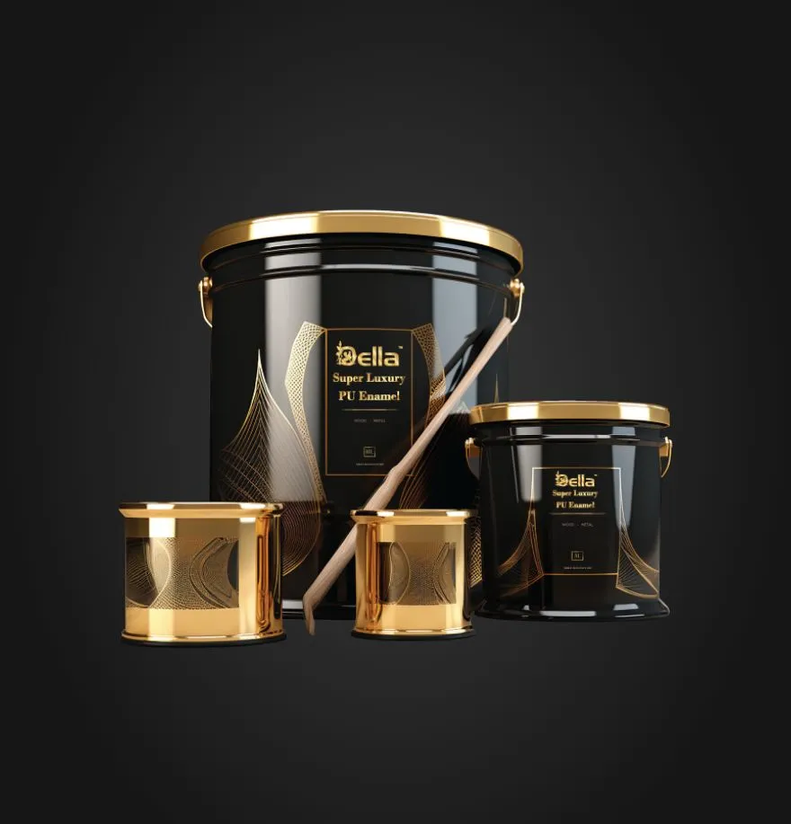 Luxury paints designed by Jimmy Mistry for Della Luxury Products