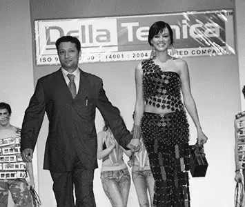 Jimmy Mistry fashion design showcased by Yanna Gupta on runway