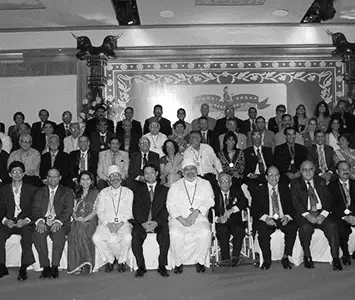Jimmy Mistry with top 100 influential Parsis at Parsi Resource Group launch event