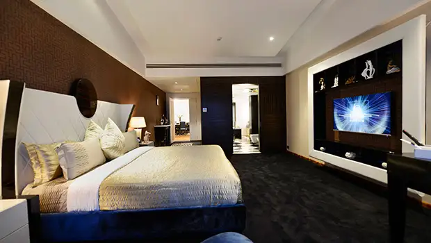 Premium bedroom interior design by Della at Della Resorts
