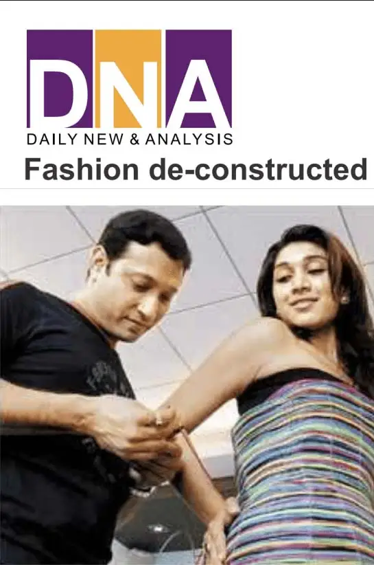 Jimmy Mistry press feature in DNA, June 2006
