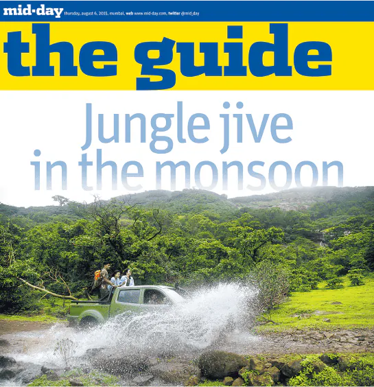 Jimmy Mistry press feature in Mid-day, August 2015