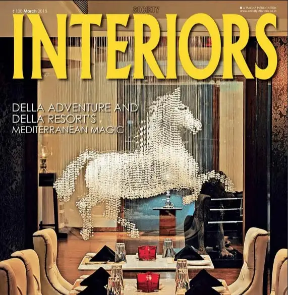 Jimmy Mistry press feature in Society Interiors, March 2015