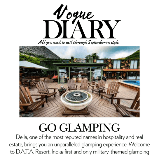 Jimmy Mistry press feature in Vogue Dairy, September 2019