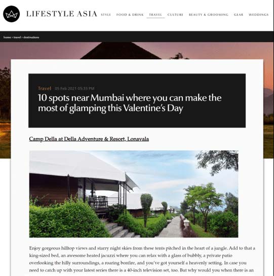 Jimmy Mistry press feature in LIFESTYLE ASIA, February 2021