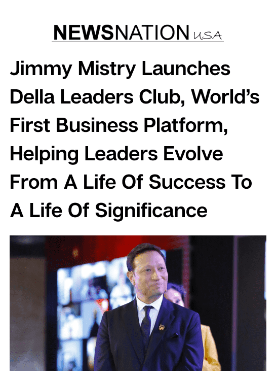 Jimmy Mistry press feature in NEWS NATION USA, June 2021