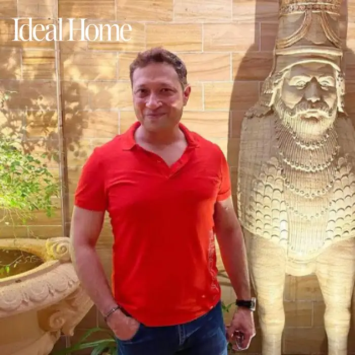 Jimmy Mistry sharing his design inspiration on Ideal Home and Garden Mastermind Talks