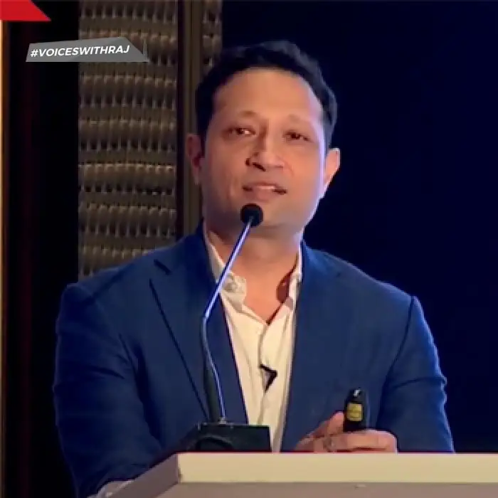 Jimmy Mistry sharing his entrepreneurial journey with Raj Shamani