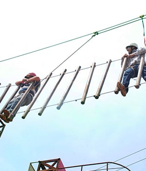High Rope Challenge at Della