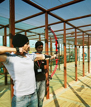 Archery at Della Adventure Park