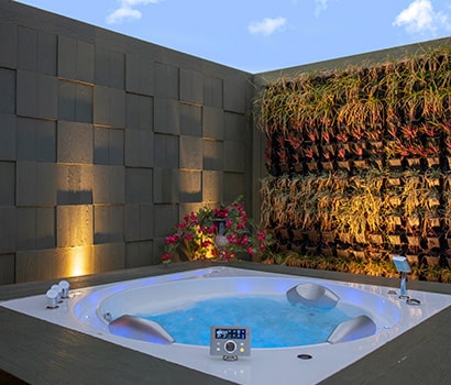 Open Jacuzzi at Presidential Suite of D.A.T.A. Resort