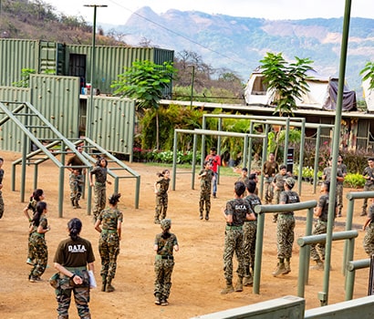 Military Style Obstacle Course at D.A.T.A. Resort