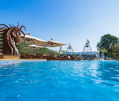 Swimming Pool at D.A.T.A. Resort