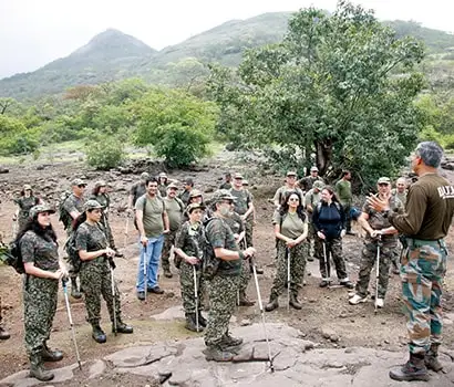 Rock Face Climbing Training at D.A.T.A. Resort