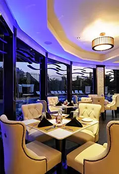 Cafe 24 restaurant dining experience at Della Resorts Lonavala