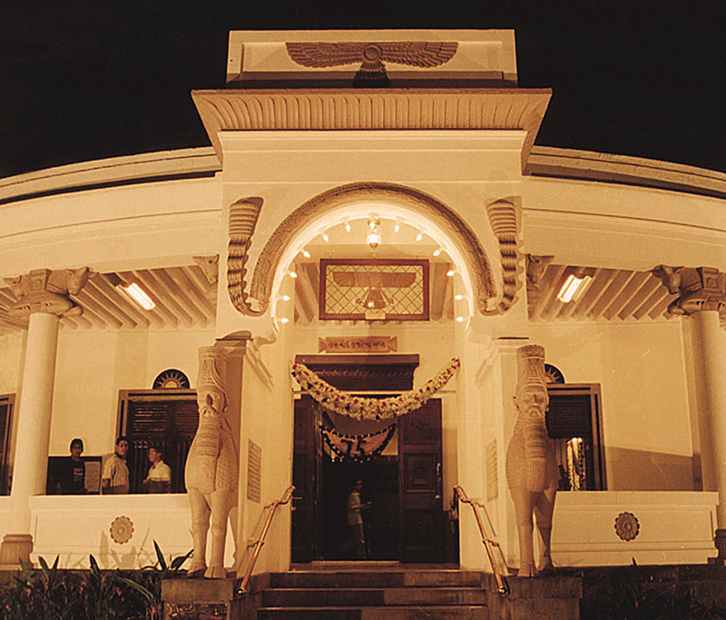 Restoration project of Rustom Framna Agiary Parsi fire temple led by Jimmy Mistry